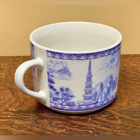 Vintage Discontinued American Atelier ASIAN TOILE Cup Mug Replacement - Picture 3 of 16